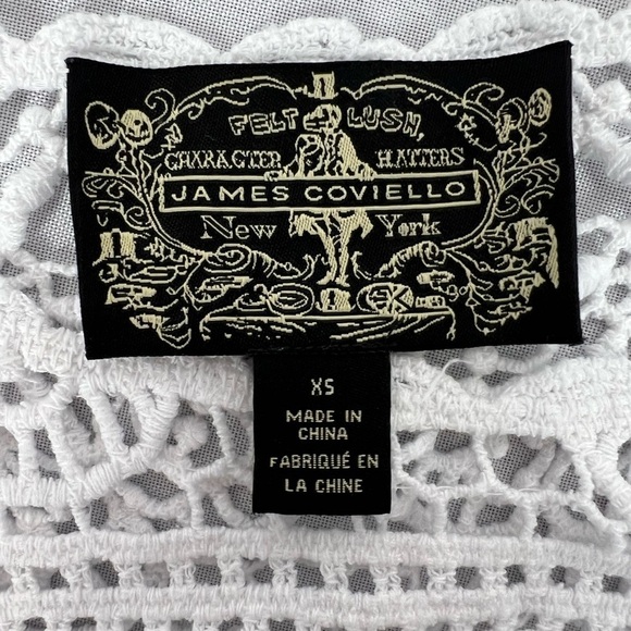 Anthropolgie - James Coviello Lace Top Size XS - Picture 3 of 8